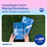 Cyanotype Cover Making Workshop with Studio Sunprint