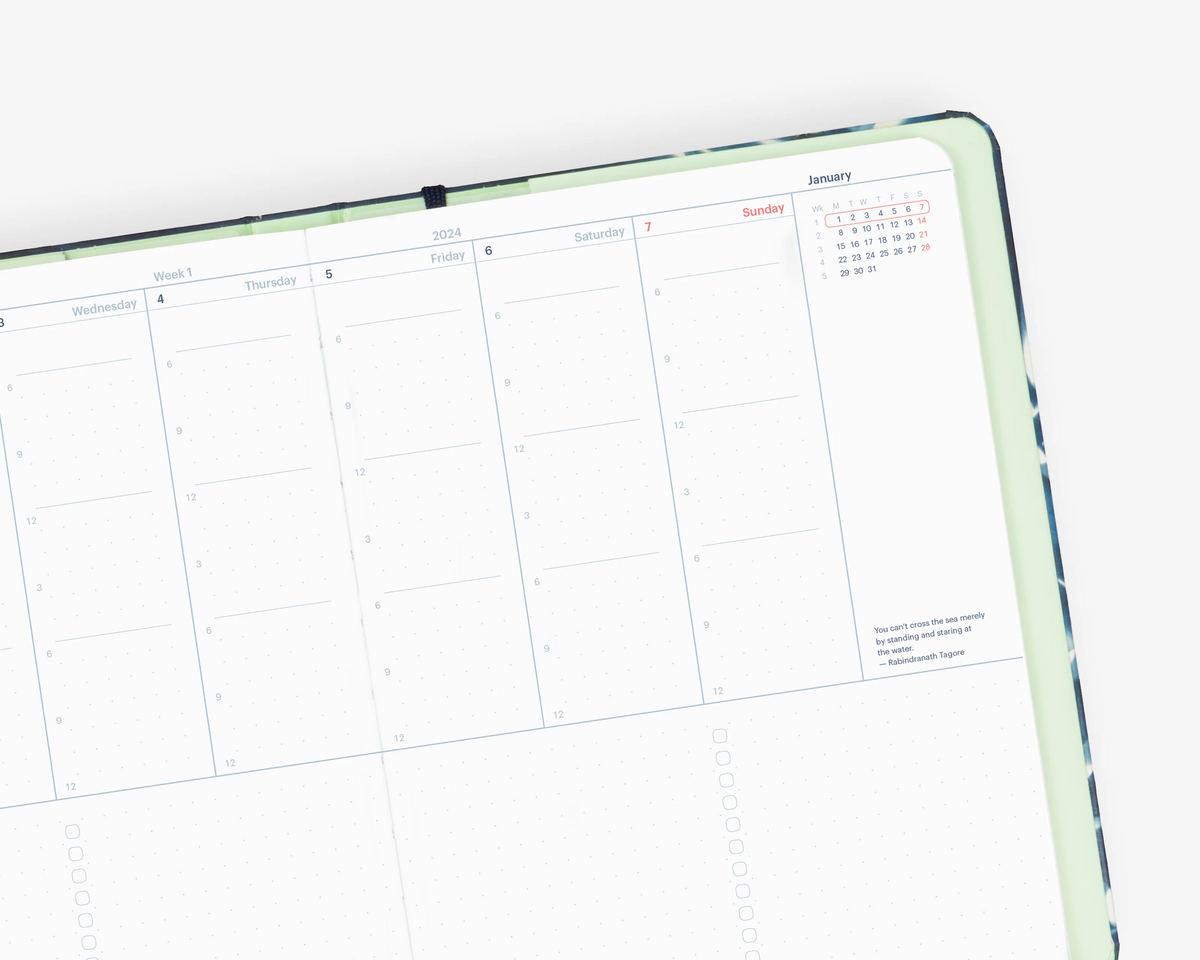 2024 Vertical Planner Refill – Mossery Malaysia