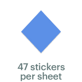 Mossery Stickers: Geometric Shapes (STC-204)