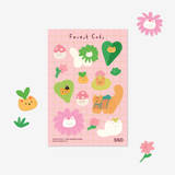 Artist Series Stickers: Forest Cats