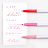 Pilot FriXion Colours Erasable Marker - Baby Pink