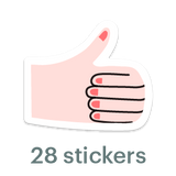Mossery Stickers: Thumbs Up (STC-003)