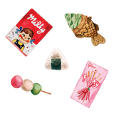 Artist Series Stickers: Japanese Snacks (STC-517)