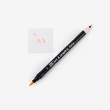 Kuretake Art & Graphic Twin Pen - Tea Rose