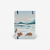 Winter Hares Light Cover