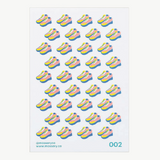 Mossery Stickers: Running Shoes (STC-002)