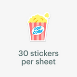 Mossery Stickers: Popcorn (STC-013)